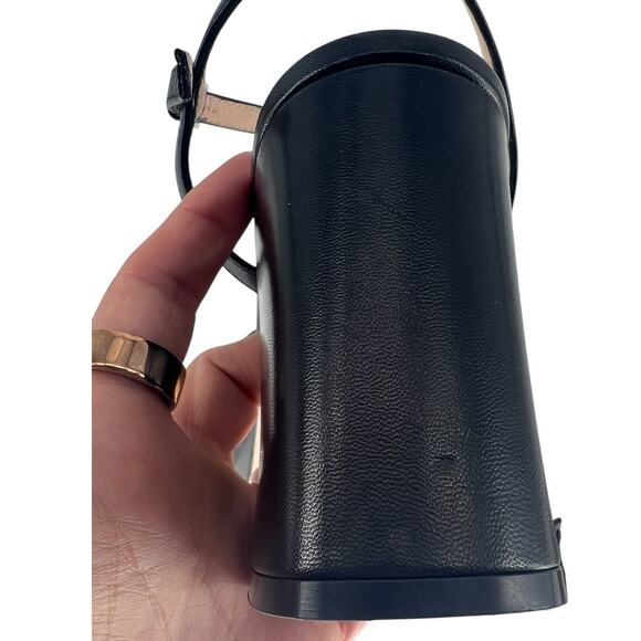 Gucci Black GG Logo Platform Janaya GG Logo Quarter Strap Sandal - Picture 10 of 16